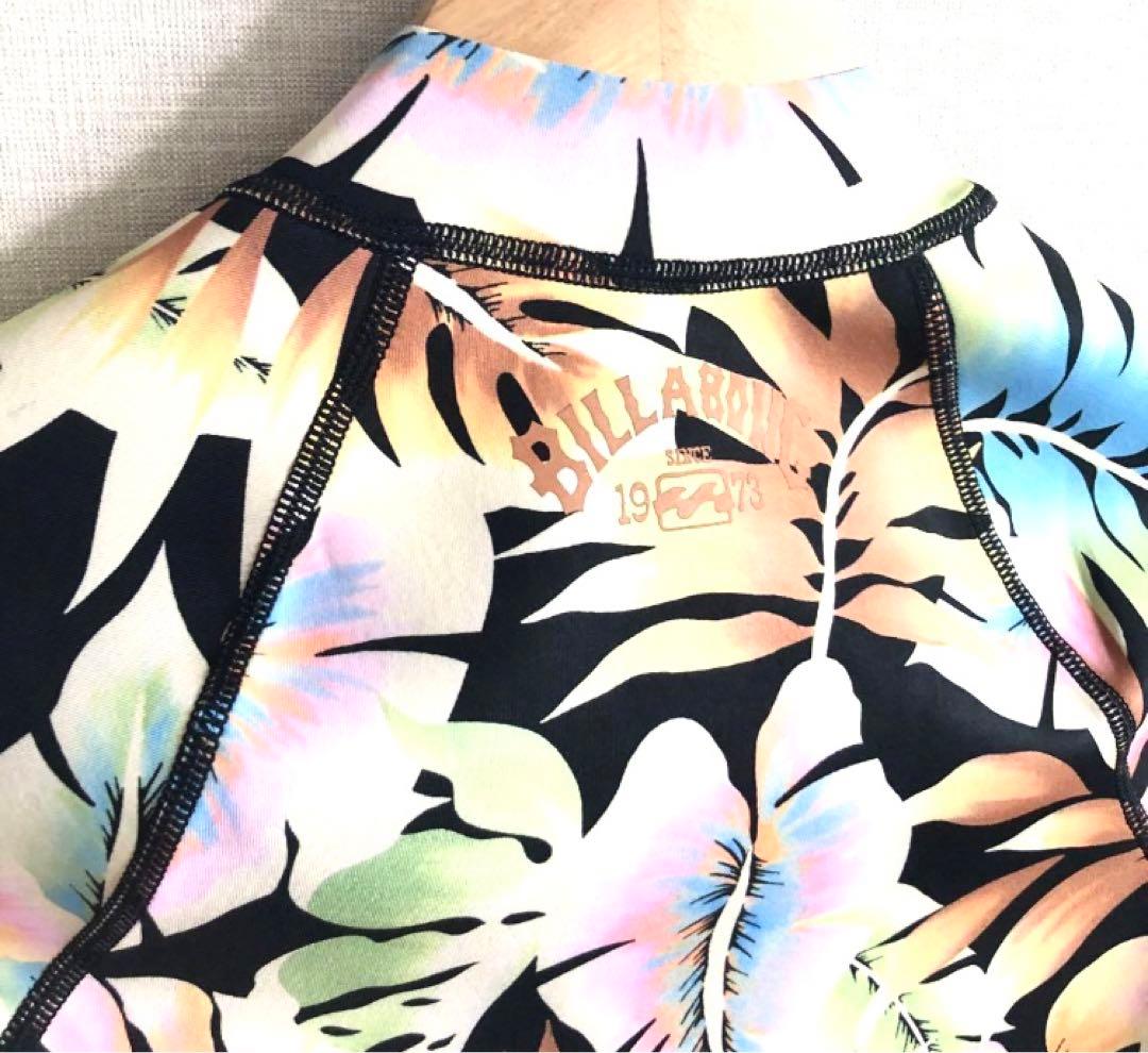 M BILLABONG レディース 長袖タッパー フロントジップ ウェットスーツ