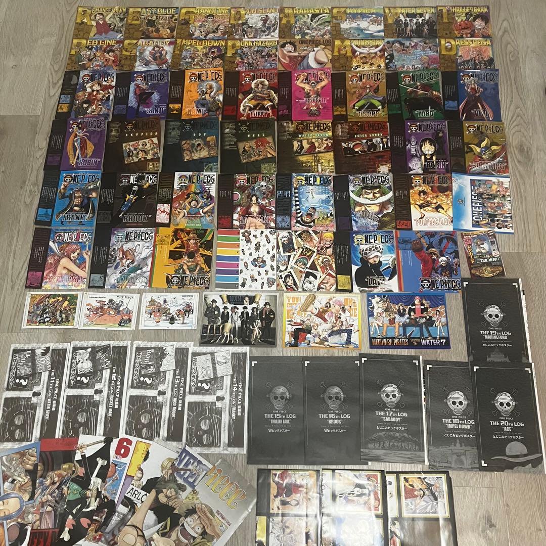 ワンピース　総集編　付録　1~28巻　ブックカバー LOGシェルフマーカー 他