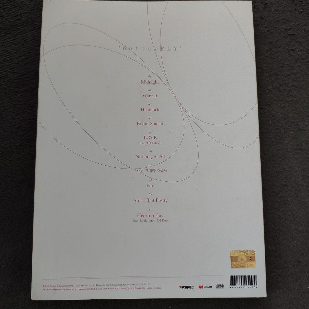Ailee 韓国 アルバム　2nd Album butterFLY 韓国盤CD