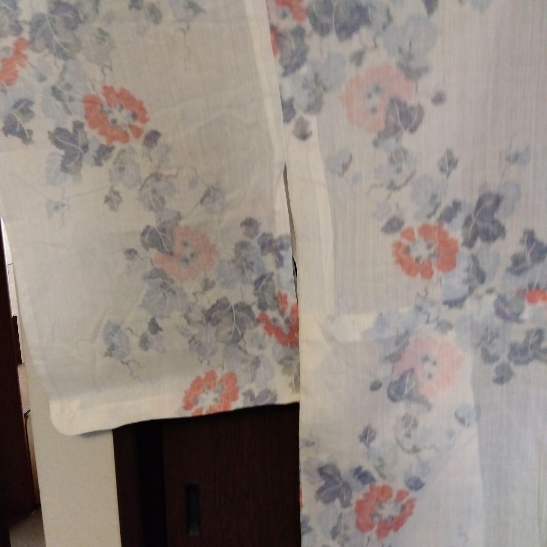 越後上布　小千谷ちぢみ　本麻　着物　着用可　リメイク　素材