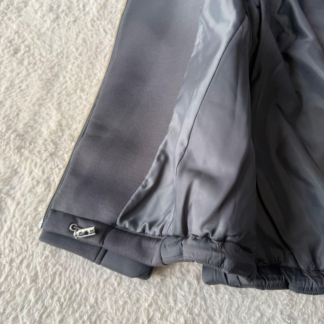 ラシュッド キルティング×スムースブルゾン スコットクラブ 新品未使用 グレー