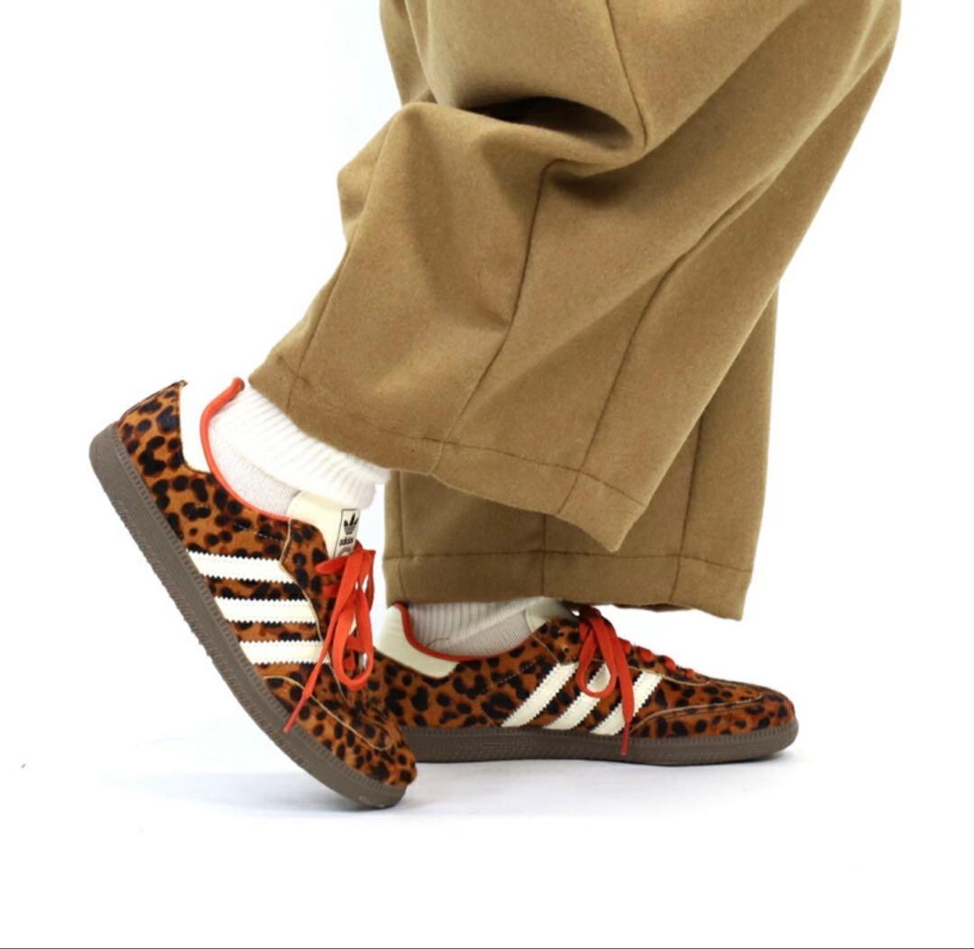 adidas SAMBA OG W アディダス サンバ チーター レオパード