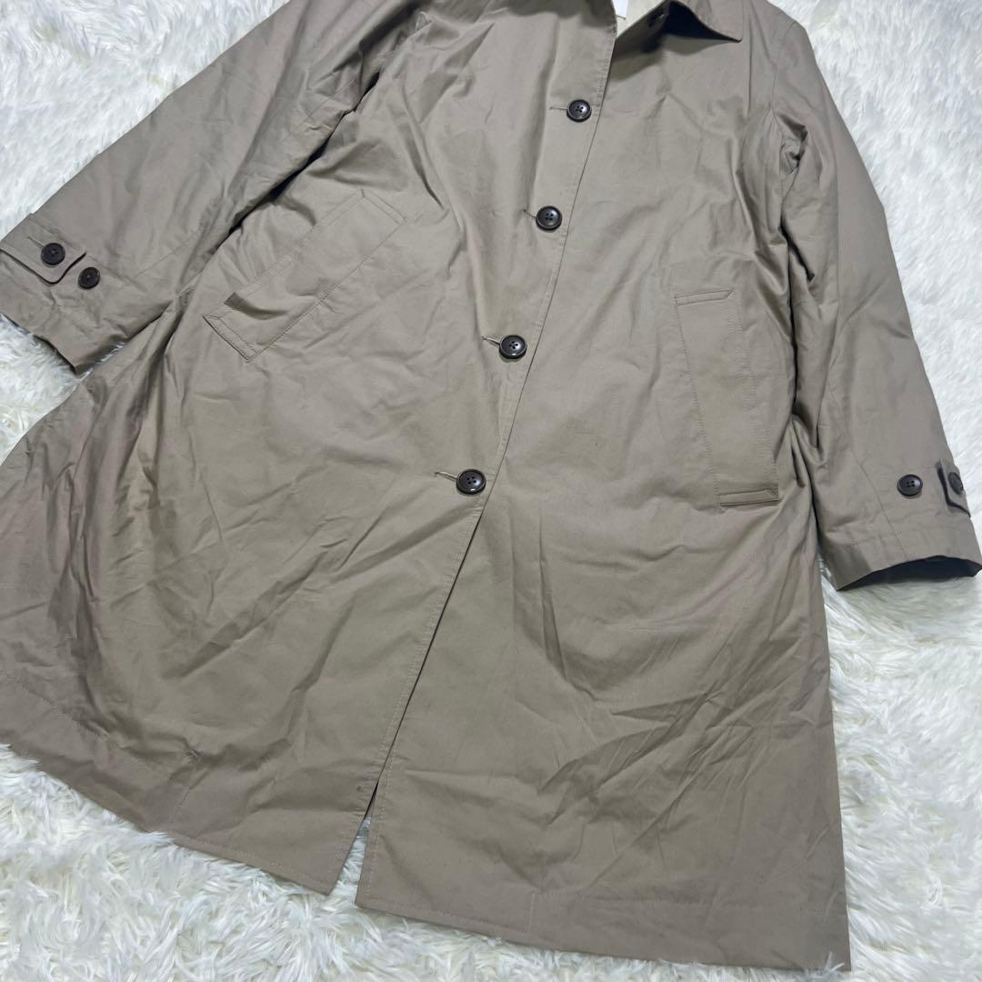 MHL. ダウンライナー付 ステンカラーコート ベージュ Lマーガレットハウエル