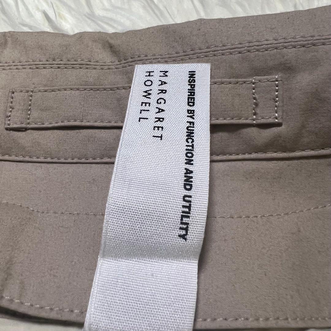 MHL. ダウンライナー付 ステンカラーコート ベージュ Lマーガレットハウエル