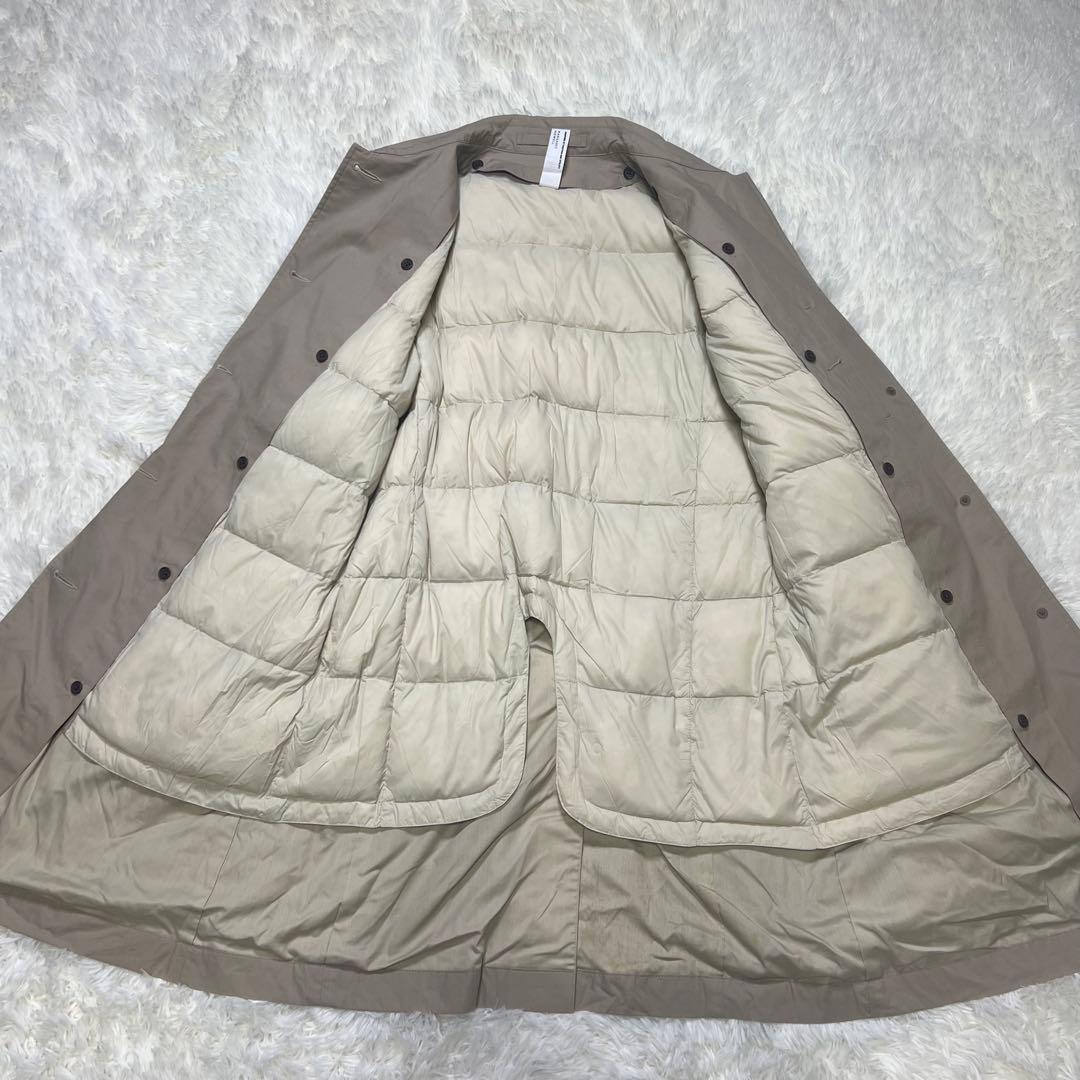 MHL. ダウンライナー付 ステンカラーコート ベージュ Lマーガレットハウエル