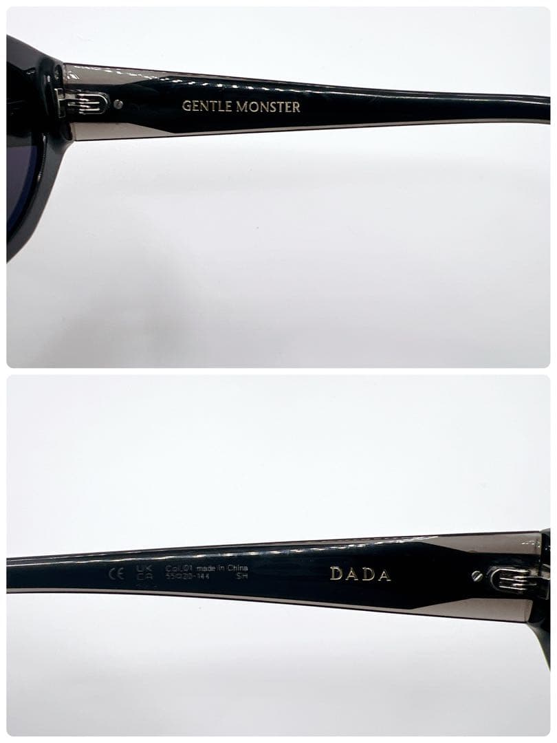 GENTLE MONSTER DADA サングラス 黒 ジェントルモンスター