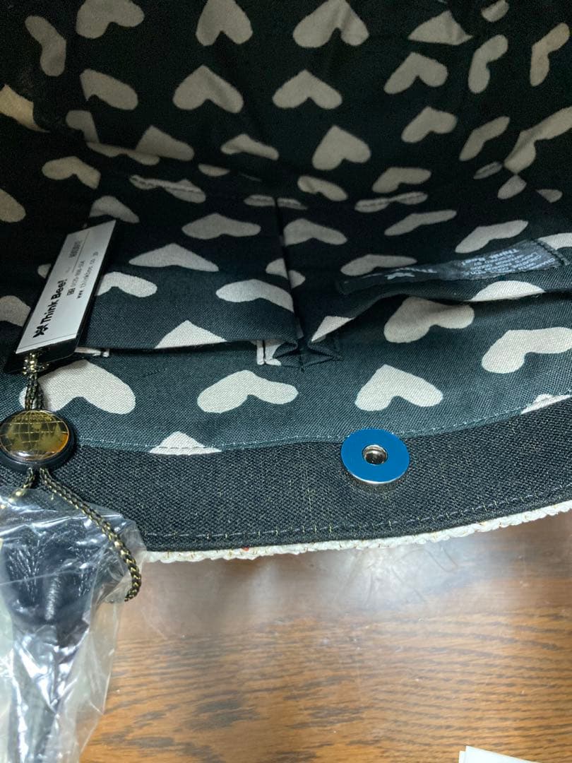 【お値下げ】新品未使用　Think bee! Just Heart かごバッグ