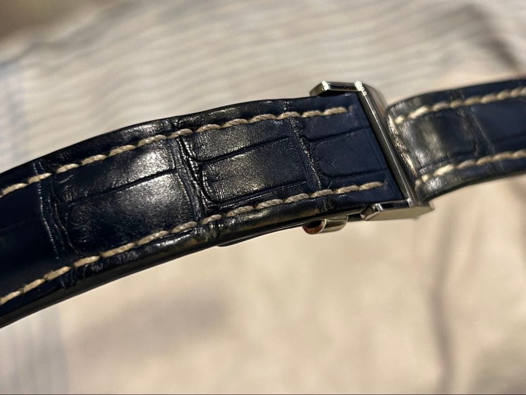 夏限定割引！⭐️純正⭐️生産終了⭐️ブライトリング　クロコダイルベルト　バックル付き