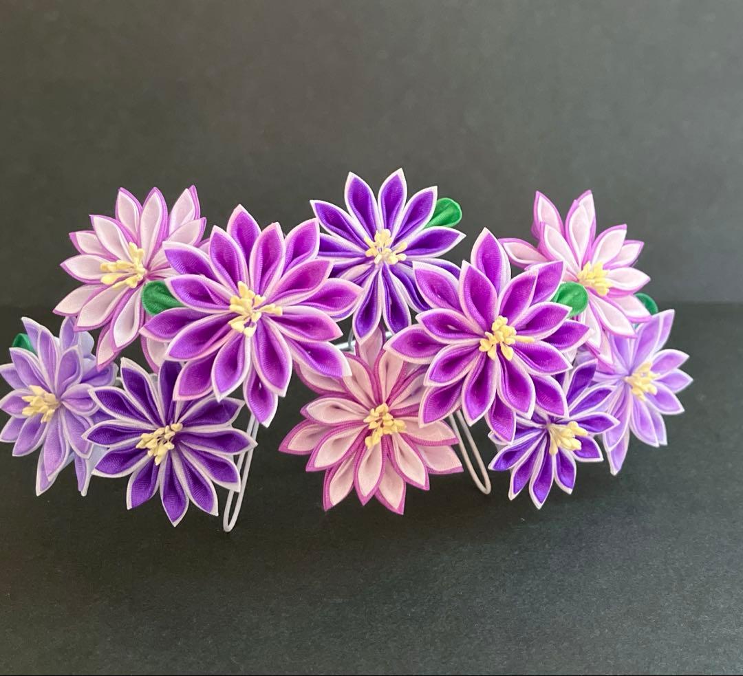 ノエル様ご注文　つまみかんざし　七五三　舞妓さんみたい！