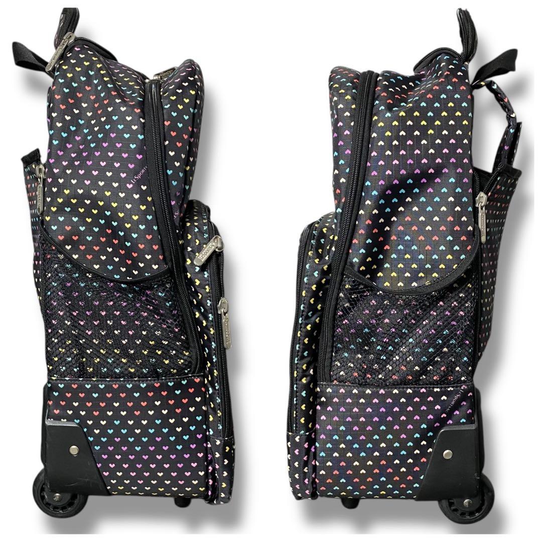 美品 LeSportsac ハート キャリーケース バッグ ビジネス 旅行