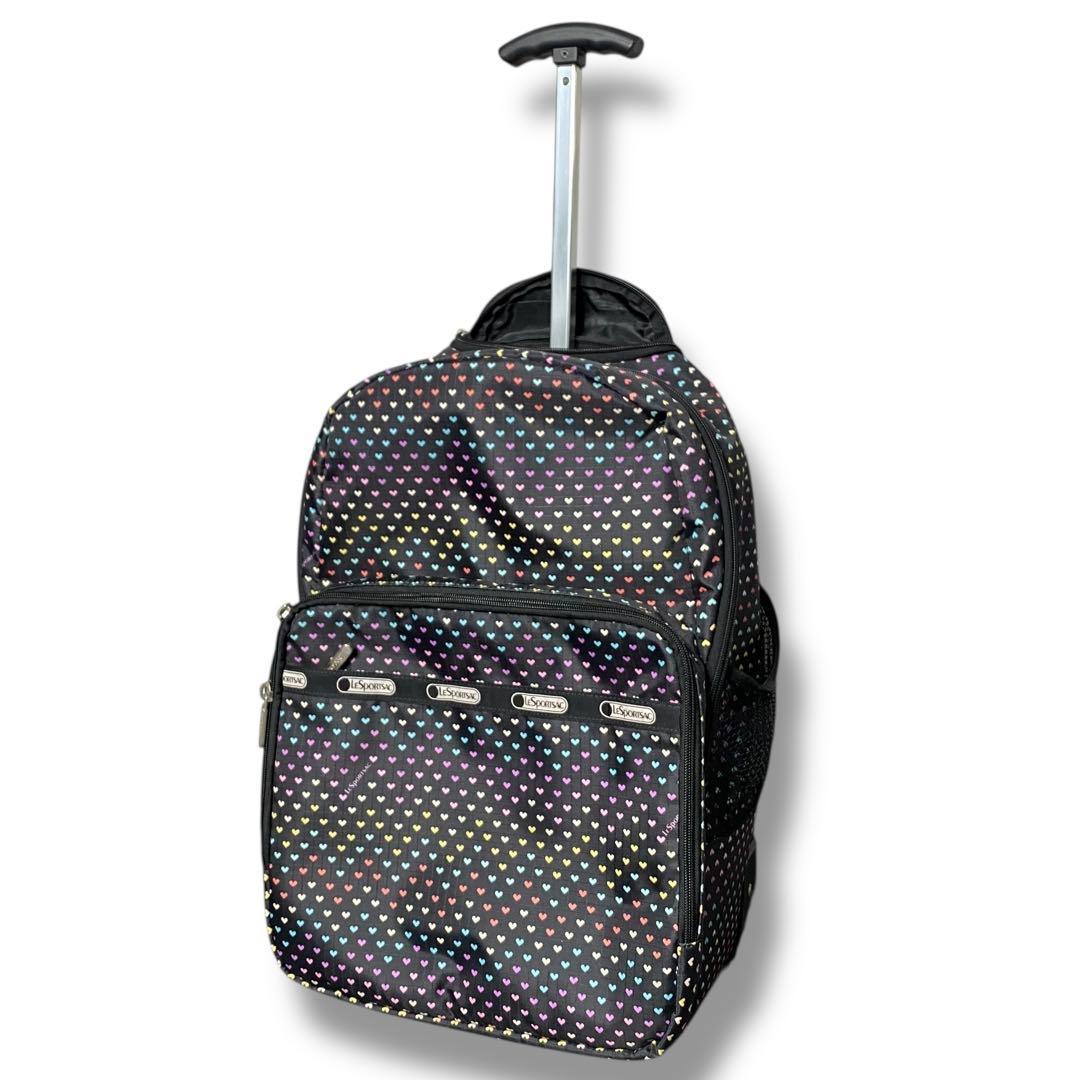 美品 LeSportsac ハート キャリーケース バッグ ビジネス 旅行