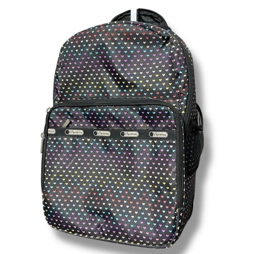 美品 LeSportsac ハート キャリーケース バッグ ビジネス 旅行