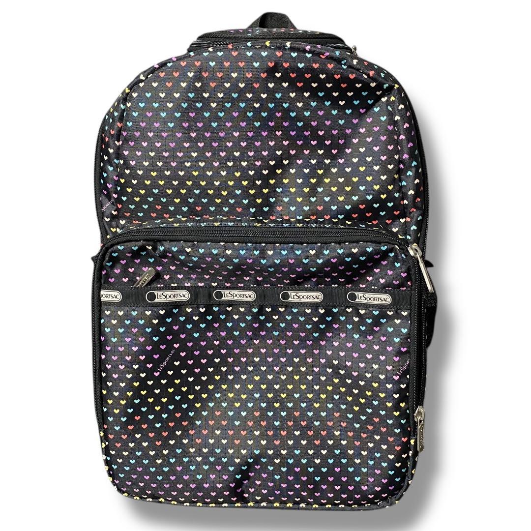 美品 LeSportsac ハート キャリーケース バッグ ビジネス 旅行