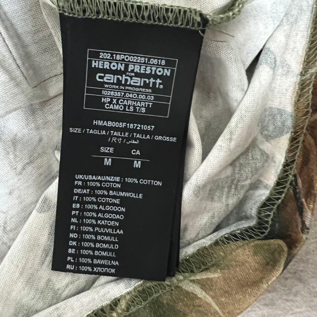 HERON PRESTON ヘロンプレストン CARHARTT ロンT