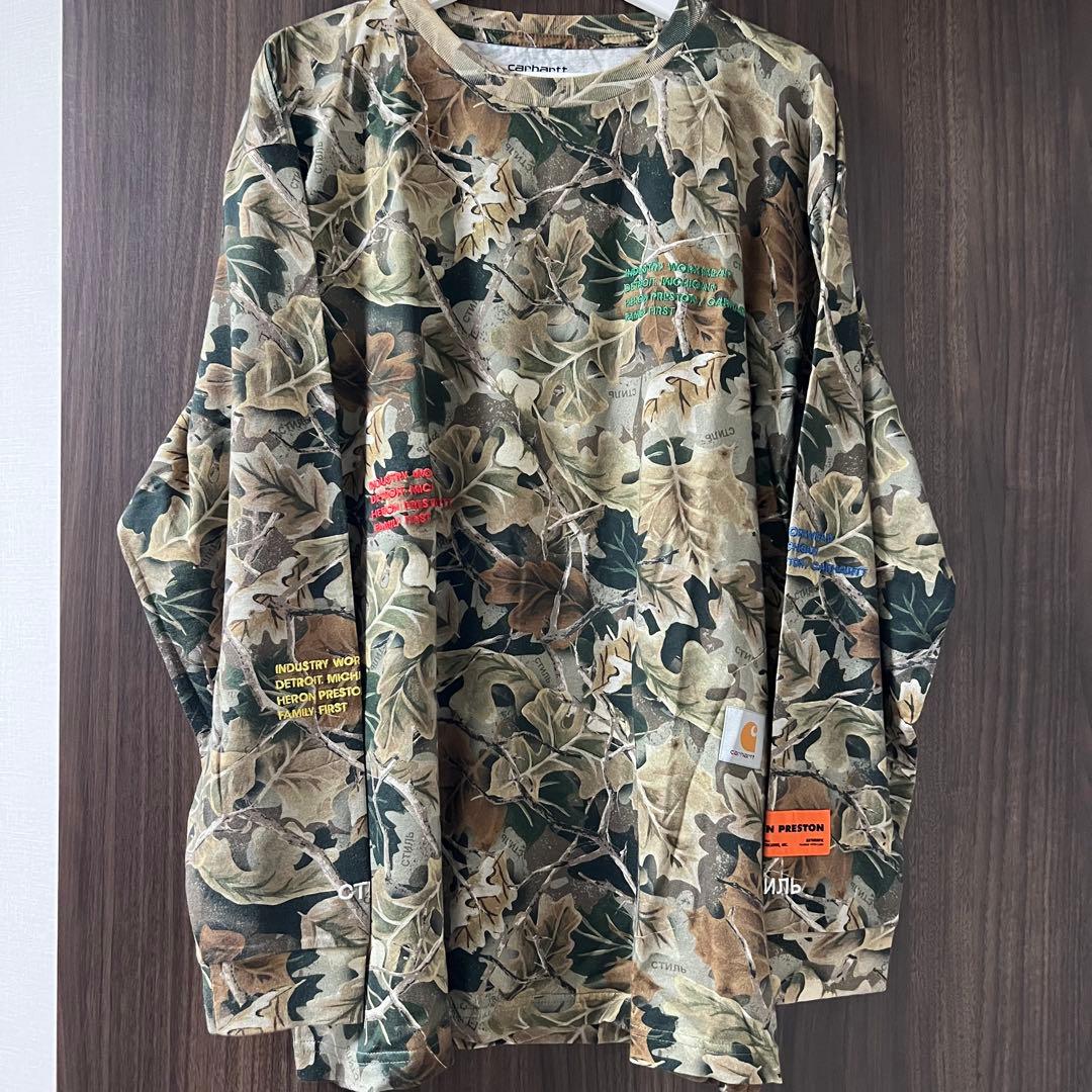 HERON PRESTON ヘロンプレストン CARHARTT ロンT