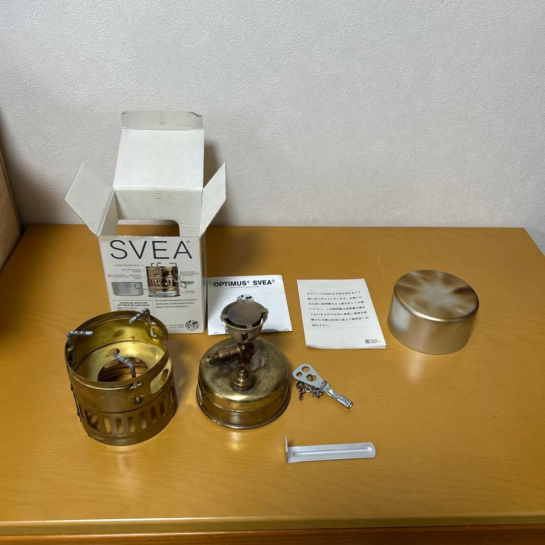 OPTIMUSガソリンストーブ　　123R SVEA