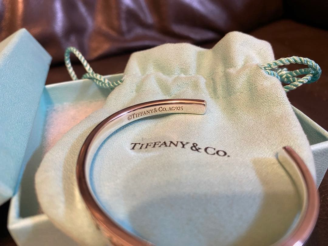 みんちゃん専用【確実正規品】ティファニー Tiffany カフ ナロー バングル