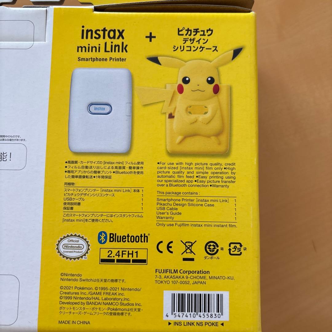 FUJI FILM INSTAX MINI LINK POKEMON 新品