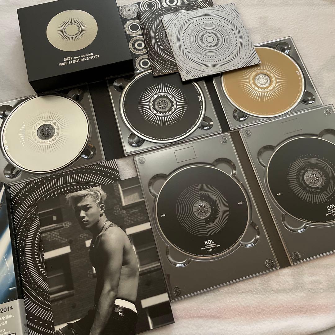 BIGBANG SOL アルバム　コンサート　Blu-ray RISE 6点