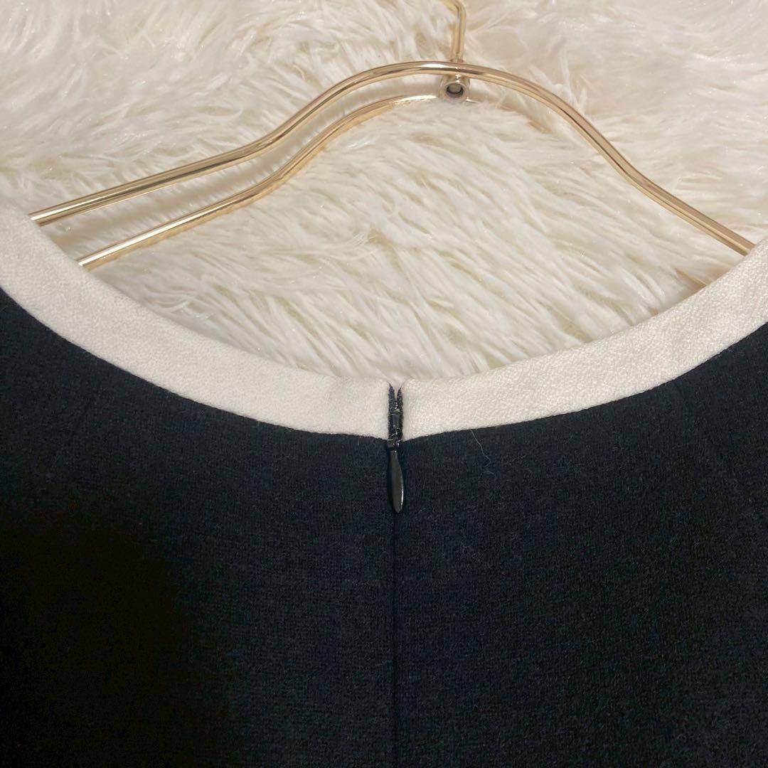 《良品》 M'S GRACY ワンピース ブラック 38 キレイめ お呼ばれ 花