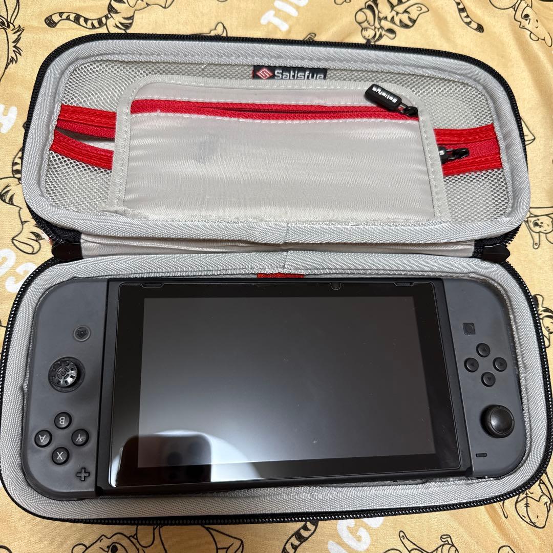 Nintendo Switch Lite グレー キャリングケース付き