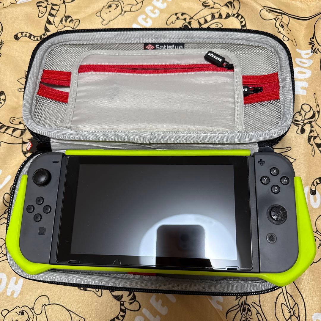 Nintendo Switch Lite グレー キャリングケース付き