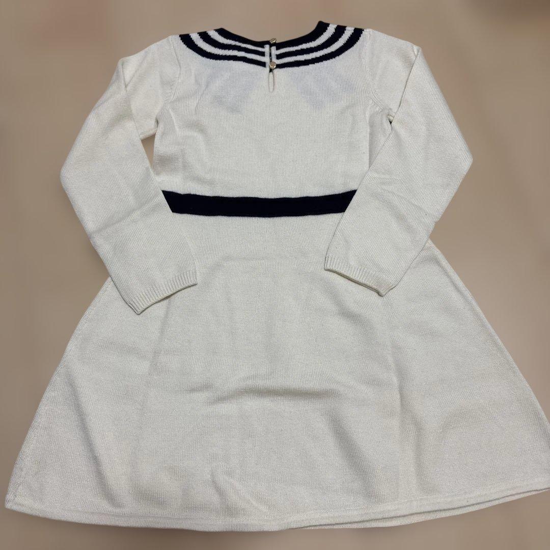 新品　jacadi ニットワンピース 8A 128 130