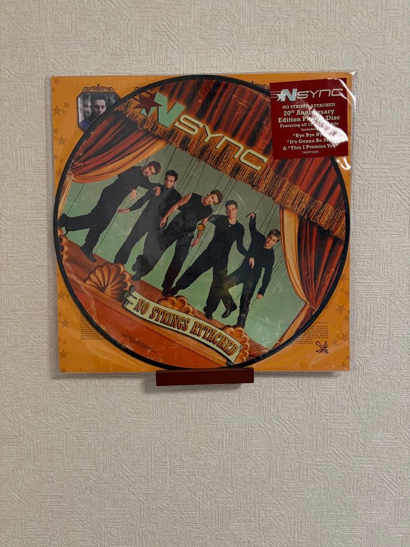 NSYNC No Strings Attached ピクチャー レコード