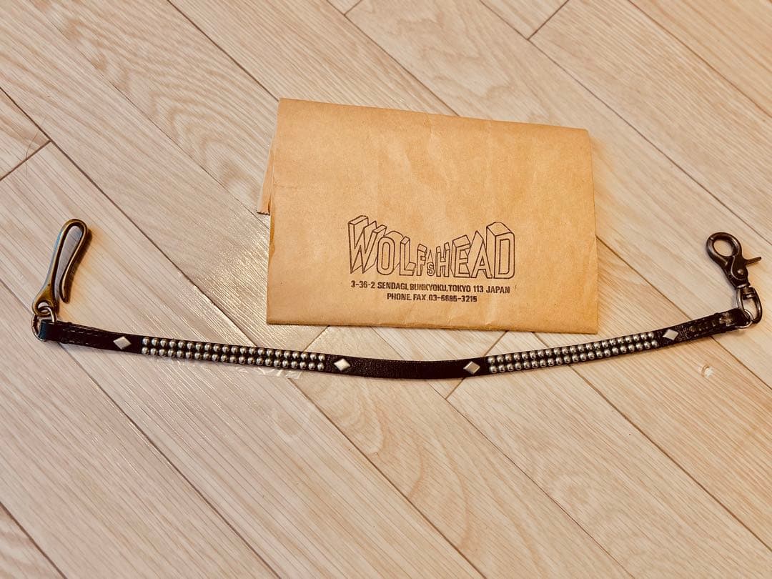 最終値下げ☆ウルフズヘッド　10mmウォレットコード40cm
