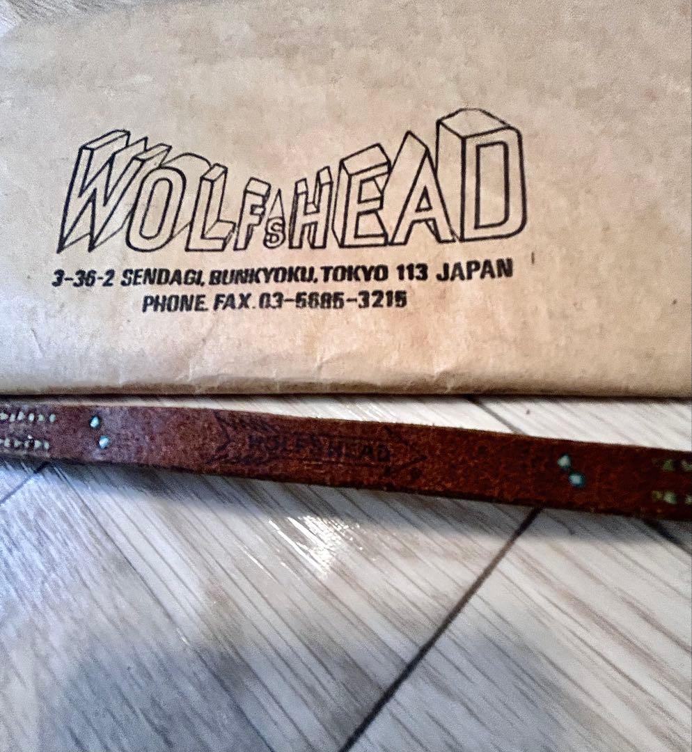 最終値下げ☆ウルフズヘッド　10mmウォレットコード40cm