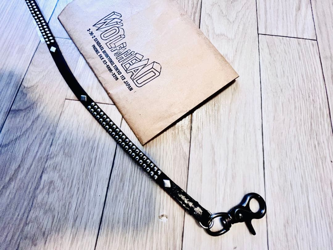最終値下げ☆ウルフズヘッド　10mmウォレットコード40cm