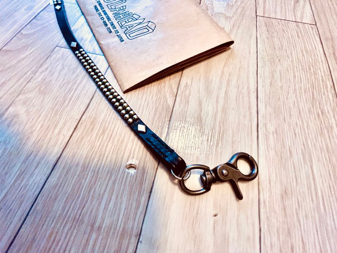 最終値下げ☆ウルフズヘッド　10mmウォレットコード40cm