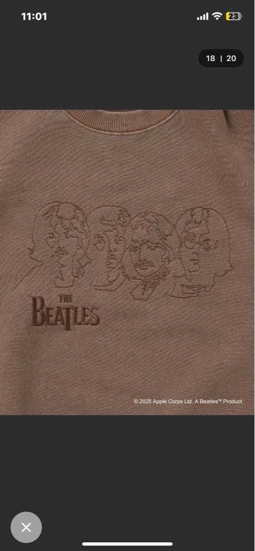 GOODROCKSPEE BEATLES トレーナー スウェット