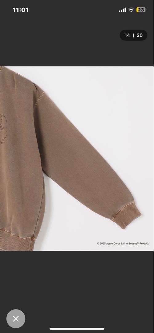 GOODROCKSPEE BEATLES トレーナー スウェット