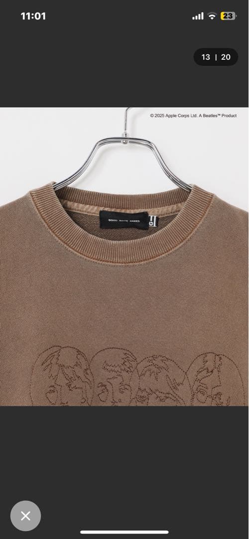 GOODROCKSPEE BEATLES トレーナー スウェット