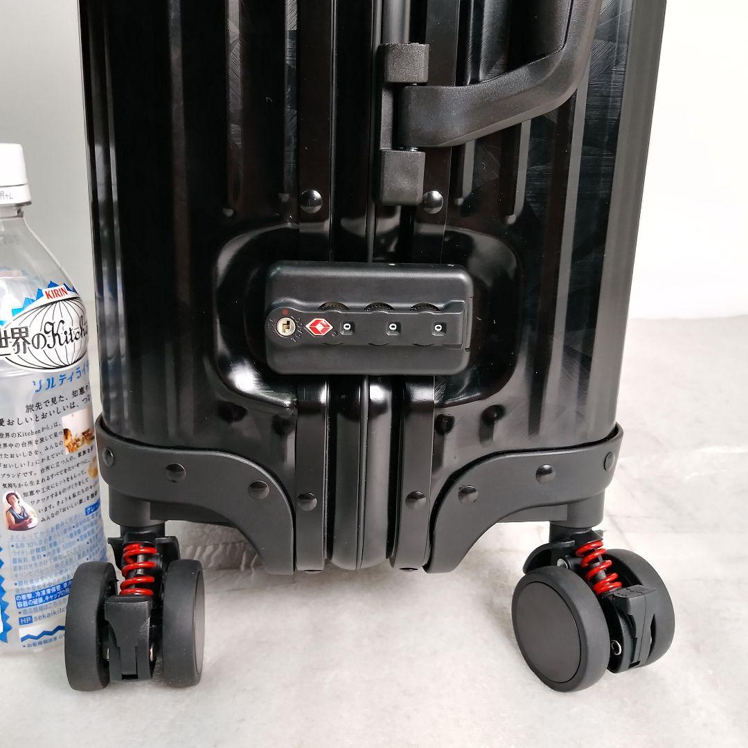 39　オールアルミ製　着脱式タイヤ　機内持ち込み　サスペンション　ストッパー