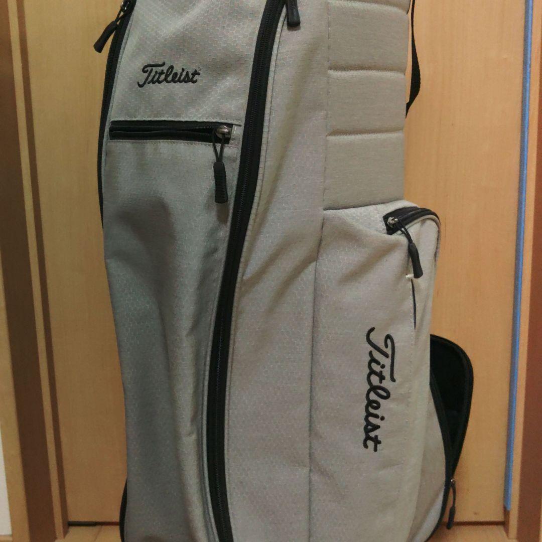 Titleist グレー キャディバッグ　軽量モデルCB051 希少品