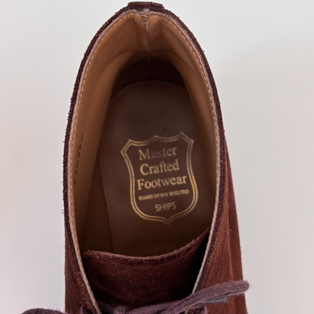 [ta2525] 【名作】SHIPSシップス/チャッカブーツ/スエード