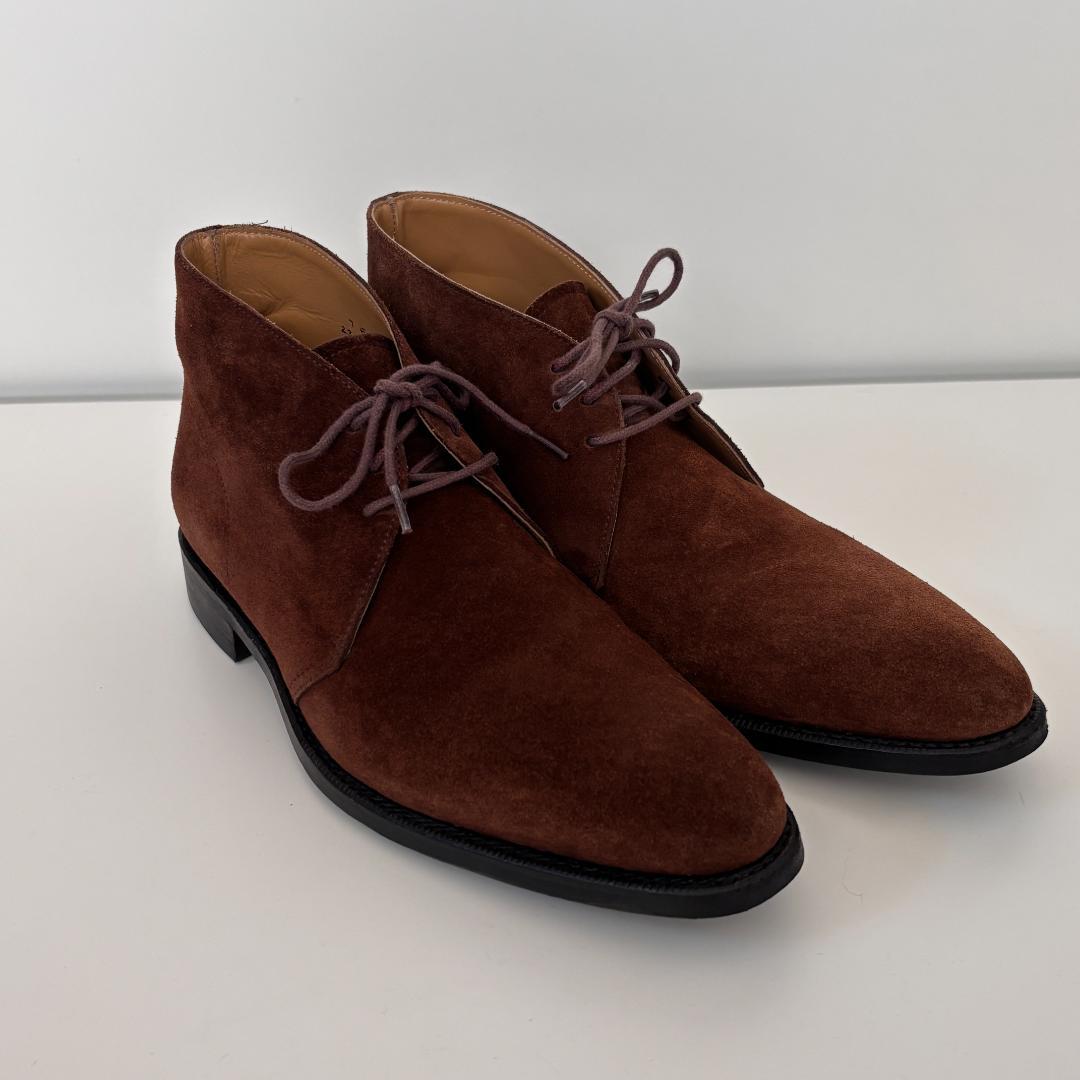 [ta2525] 【名作】SHIPSシップス/チャッカブーツ/スエード