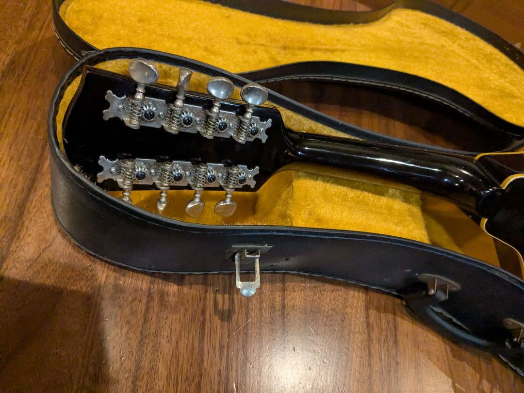 JUMBOマンドリン サンバースト ハードケース付き