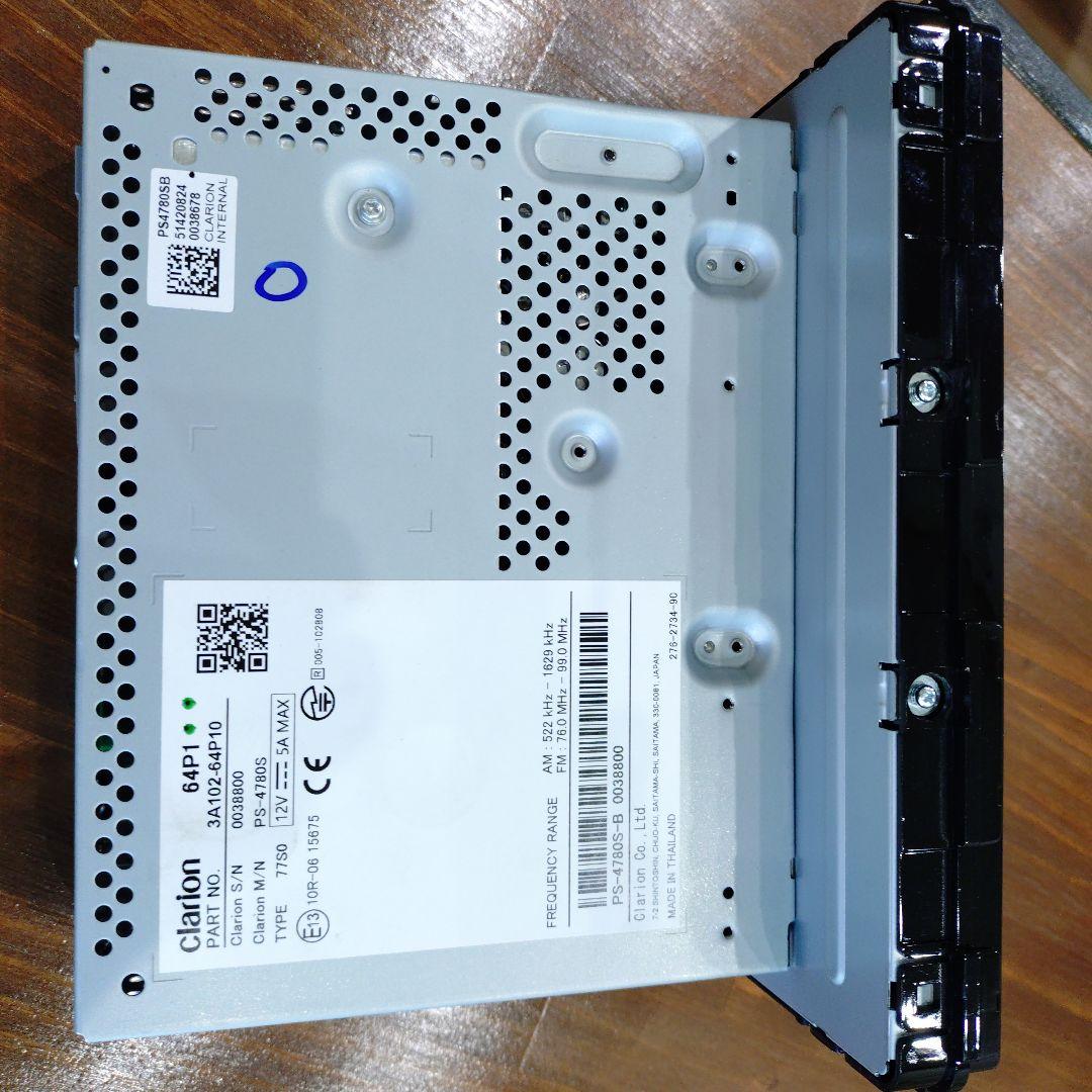 【美品】スズキ純正 ディスプレイオーディオ アルトラパン ＨＥ３３Ｓ クラリオン