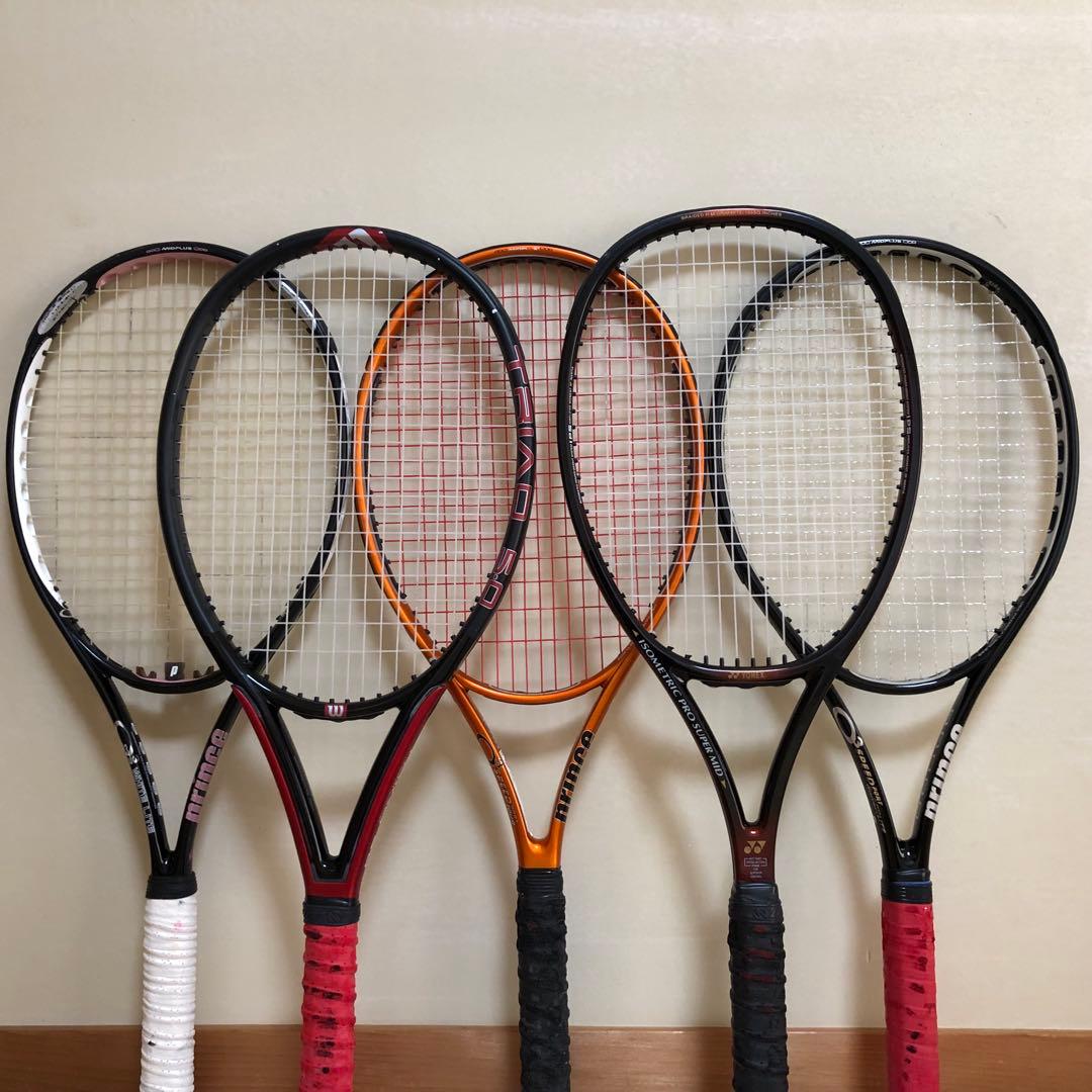 テニスラケット 5本セット
