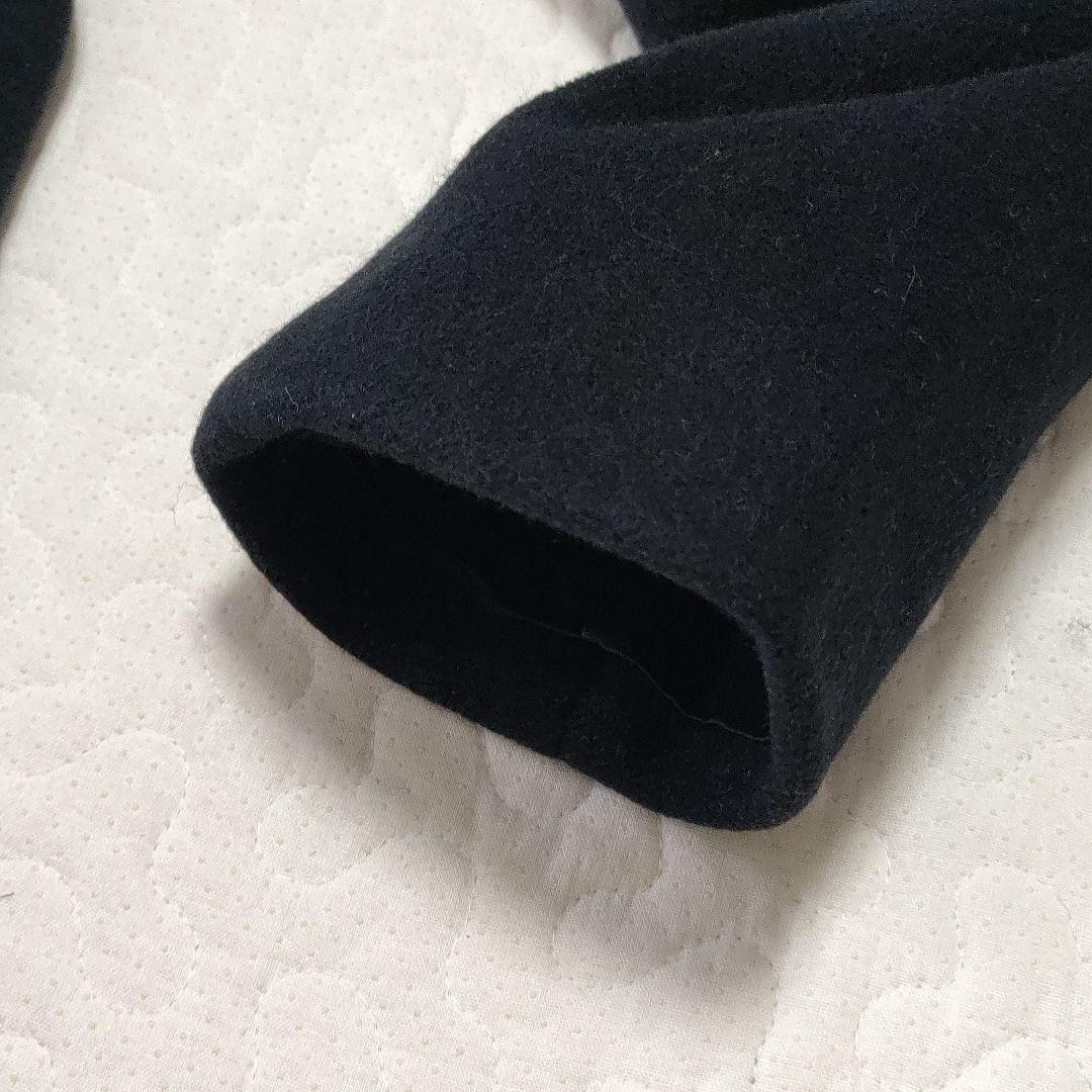 着丈122cm✨ドルチェ＆ガッバーナ　ウール×アンゴラ　ロングコート　黒　40