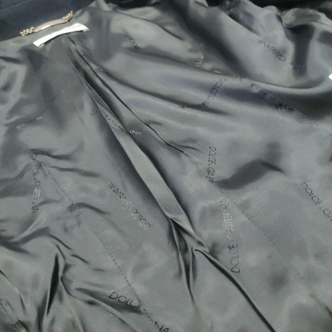 着丈122cm✨ドルチェ＆ガッバーナ　ウール×アンゴラ　ロングコート　黒　40