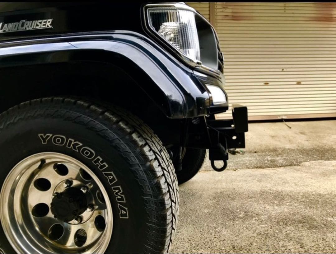 ランドクルーザー プラド 78 クロカンバンパー 70 ランクル 乗せチップ塗装