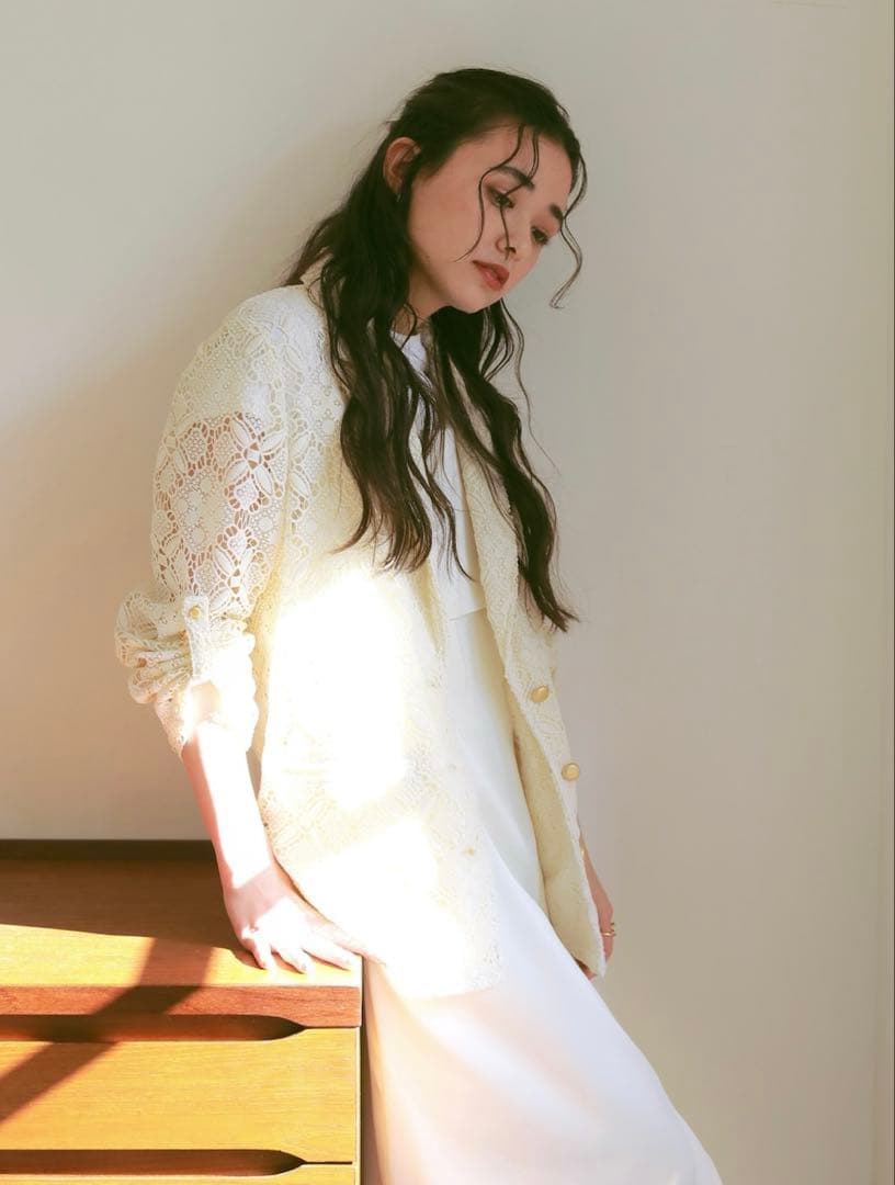 ジャケット・アウター philme over lace jacket