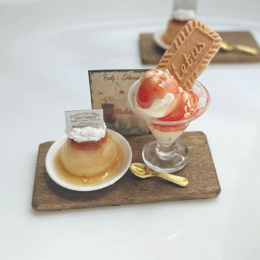 ミニチュアスイーツ シュークリーム3種