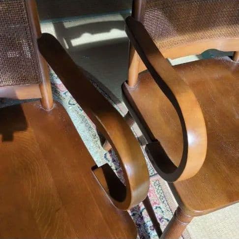 ②値下げ 早いもの勝ち★柏木工 ダイニングチェア 昭和 レトロ リビングチェア