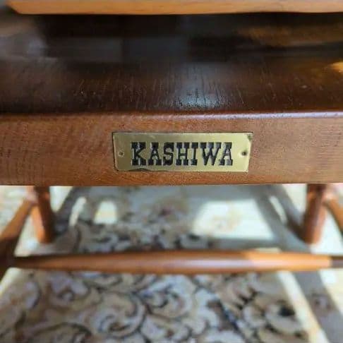 ②値下げ 早いもの勝ち★柏木工 ダイニングチェア 昭和 レトロ リビングチェア