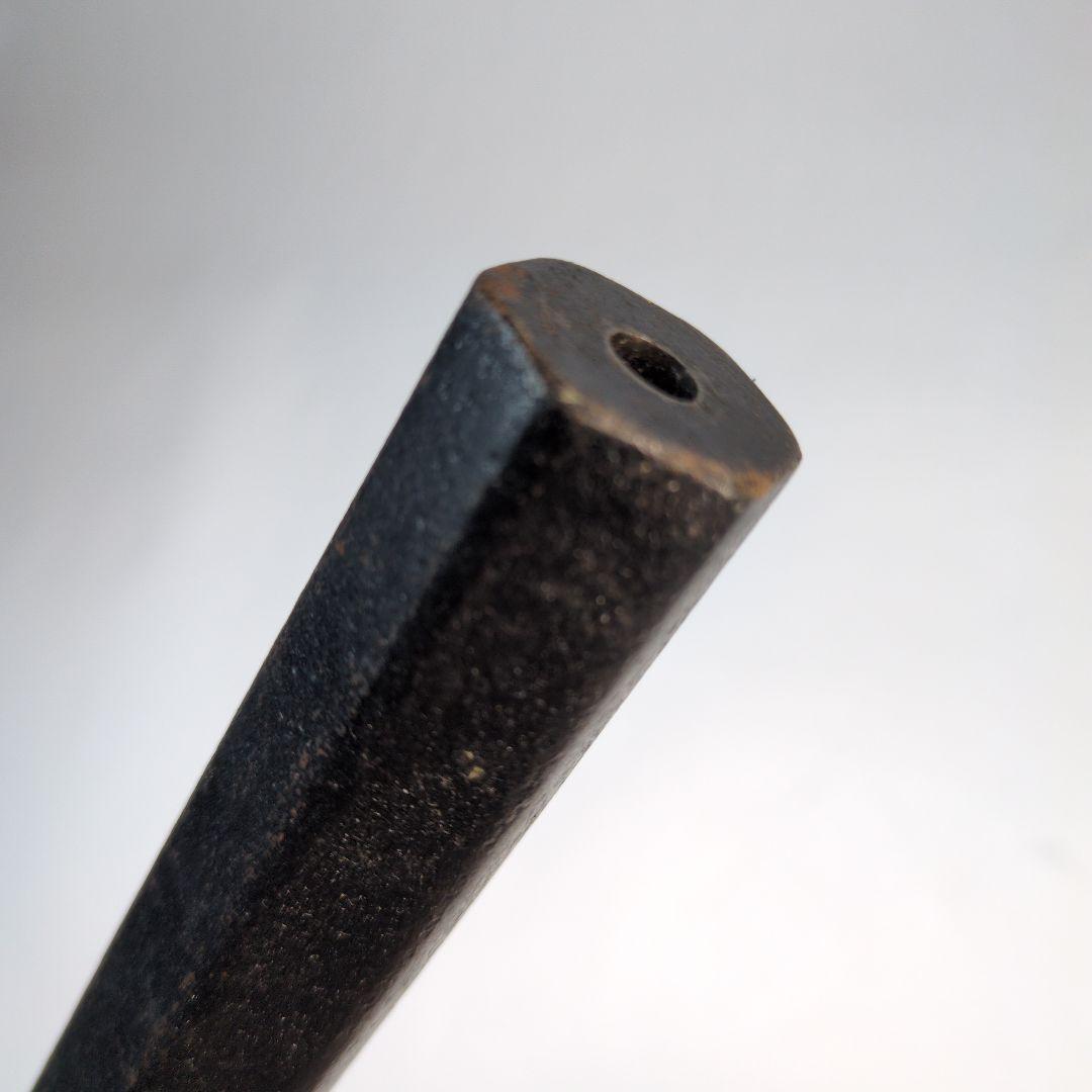 十手　鉄地　銘　小野繁慶　野田繁慶　武具　江戸時代